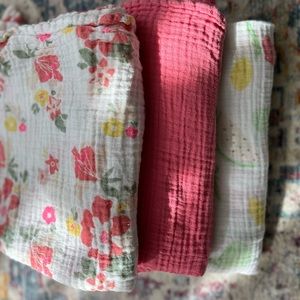 Girls baby swaddles